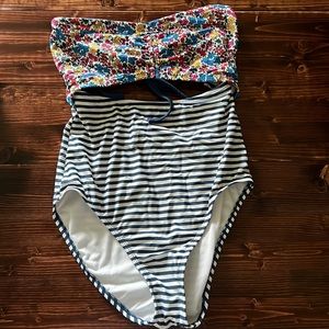 One piece bathing suit